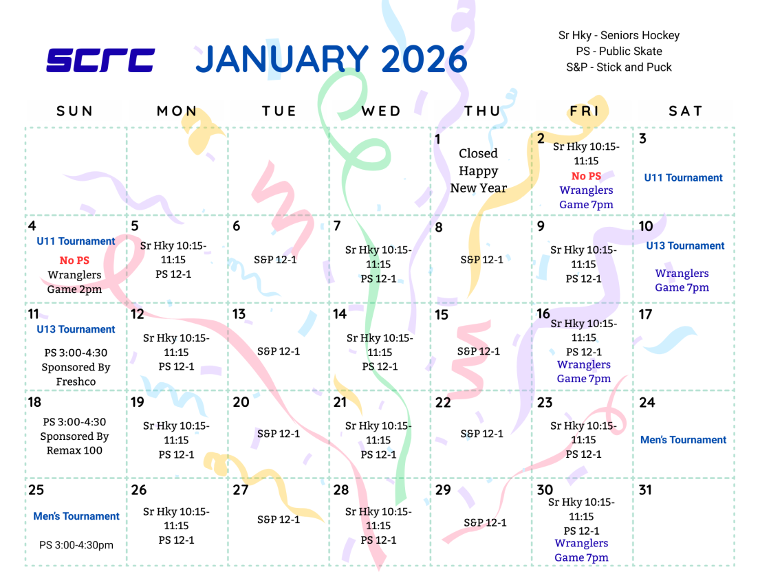 January Calendar